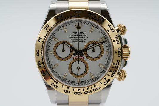 Rolex Cosmograph Daytona Bicolor 18k Gelbgold 126503 Full-Set 2026