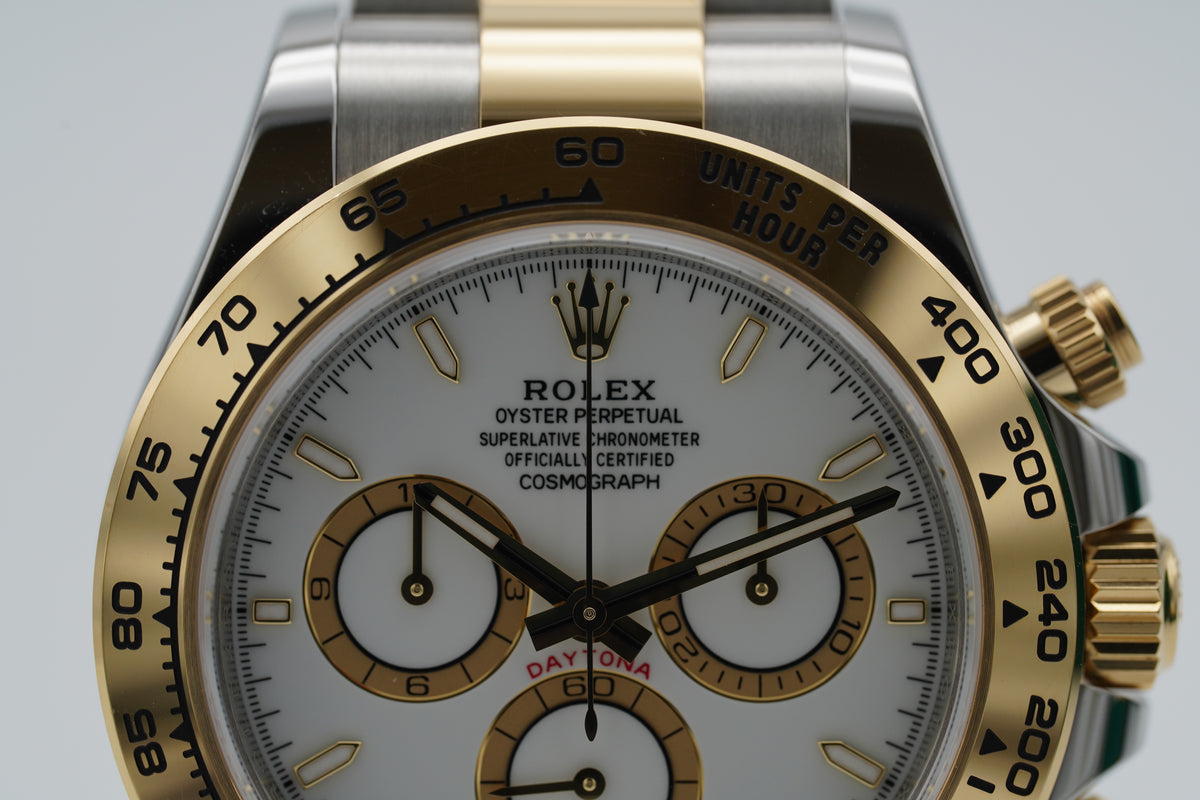 Rolex Cosmograph Daytona Bicolor 18k Gelbgold 126503 Full-Set 2026