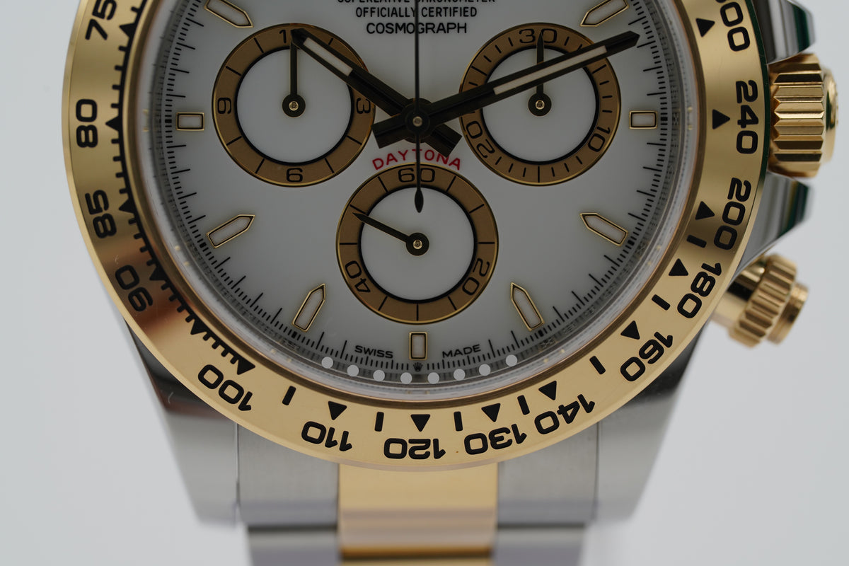 Rolex Cosmograph Daytona Bicolor 18k Gelbgold 126503 Full-Set 2026