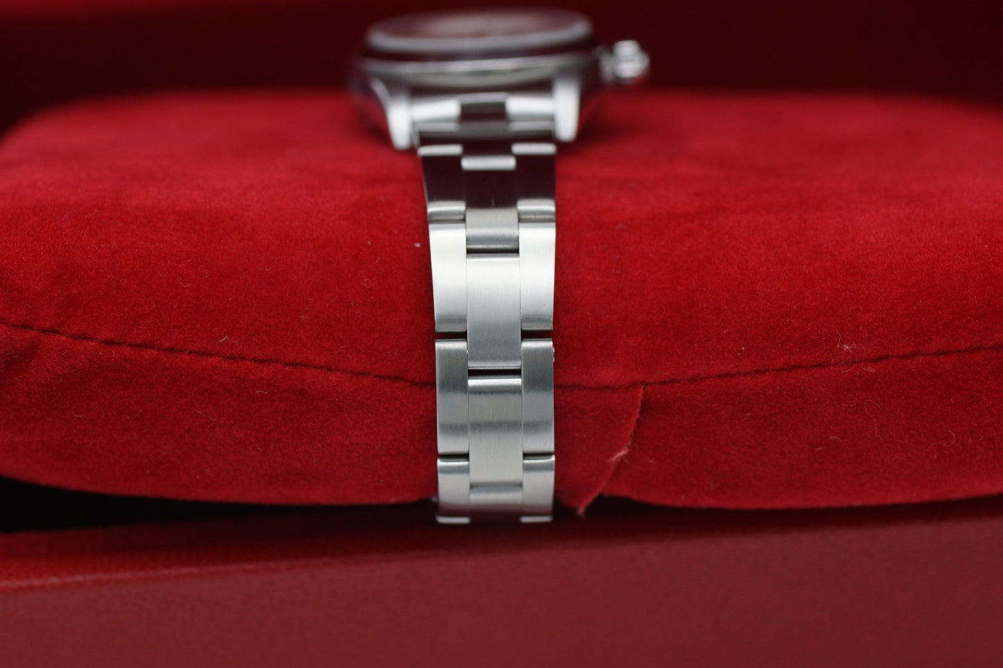 Rolex Lady Oyster Perpetual 76080 Schwarz Full-Set 2006