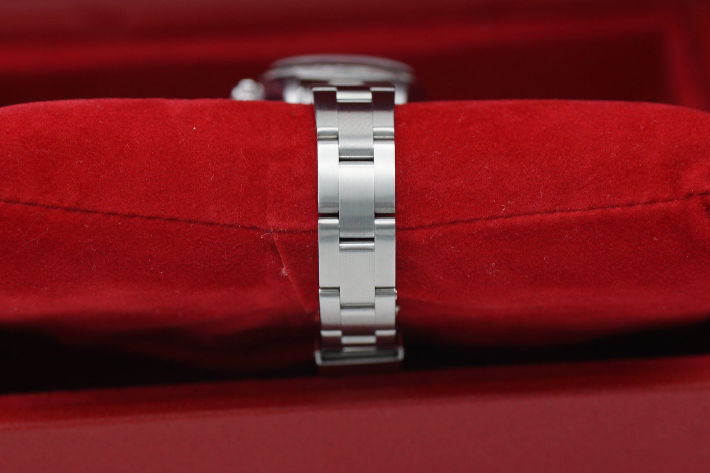 Rolex Lady Oyster Perpetual 76080 Schwarz Full-Set 2006
