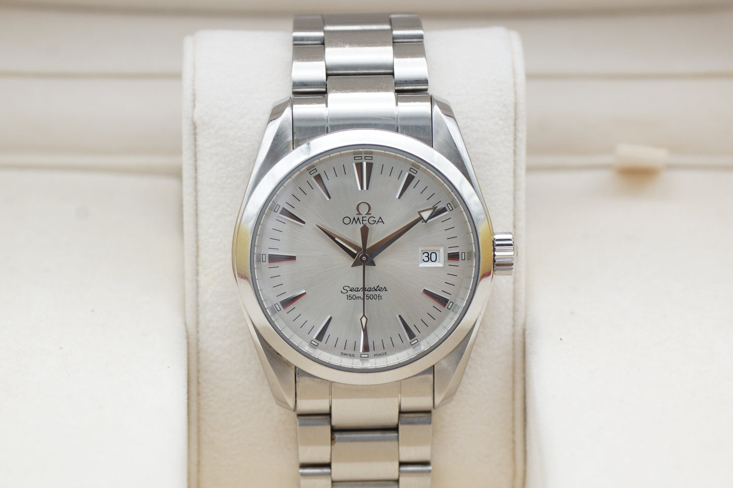 Omega Seamaster Aqua Terra 150 Silber 2518.30 2007 Full-Set