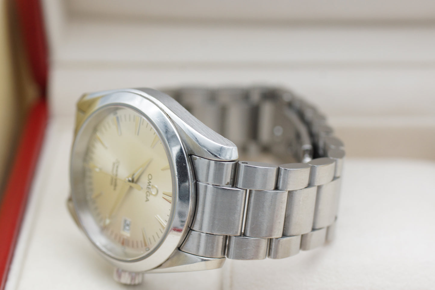Omega Seamaster Aqua Terra 150 Silber 2518.30 2007 Full-Set