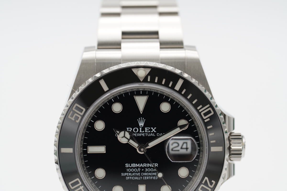 Rolex Submariner Date 126610LN Schwarz Full-Set 01/2021