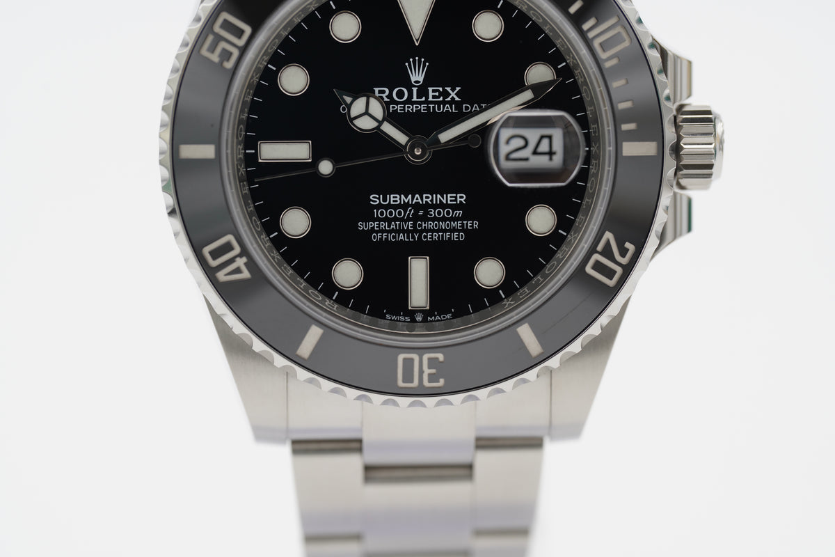 Rolex Submariner Date 126610LN Schwarz Full-Set 01/2021