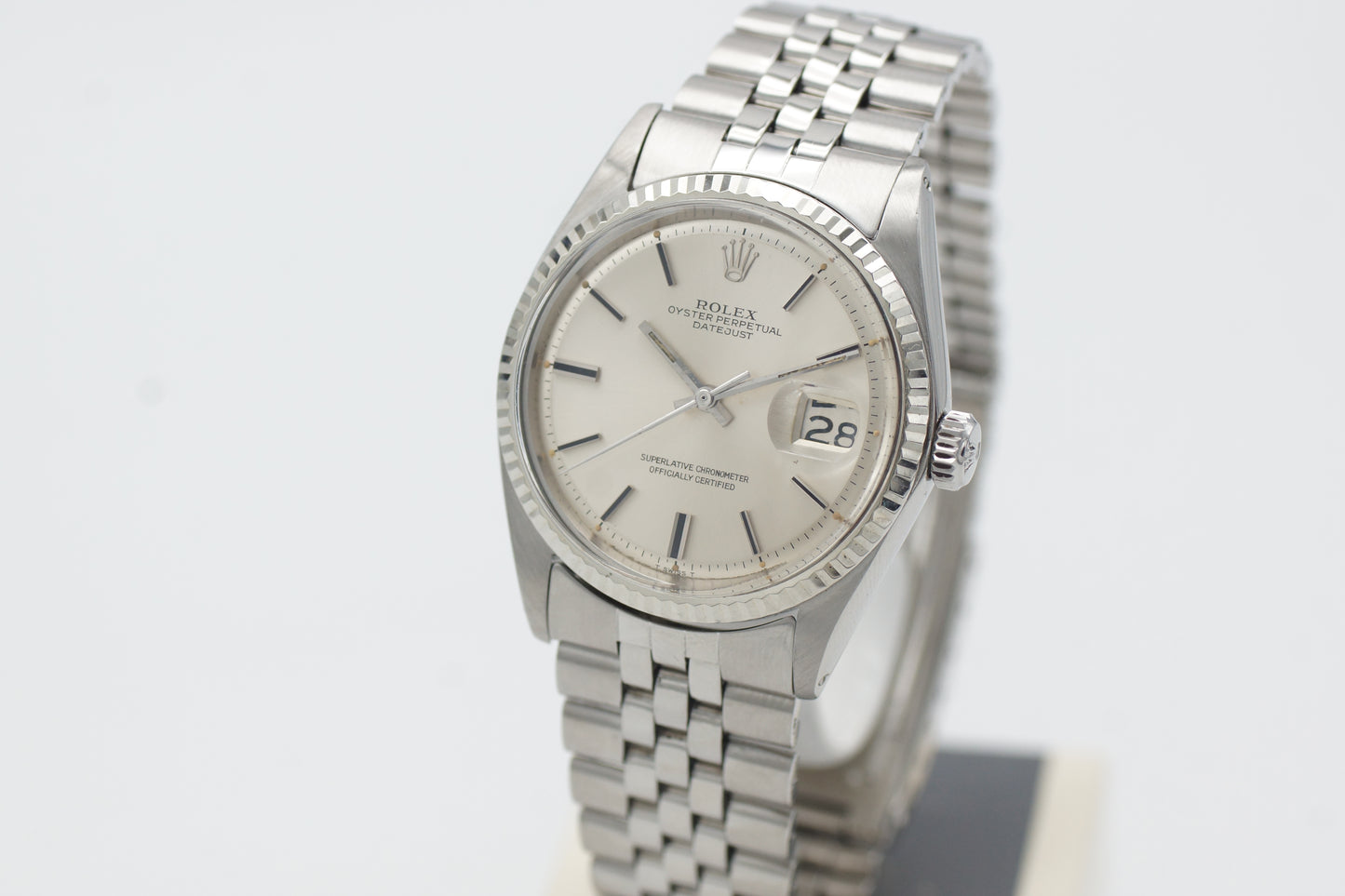 Rolex Datejust 36 1601 Silber 1970