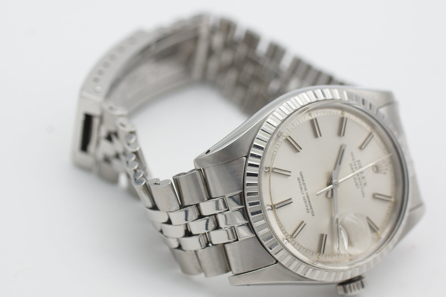 Rolex Datejust 36 Rail Dial 1603 Etui 1973