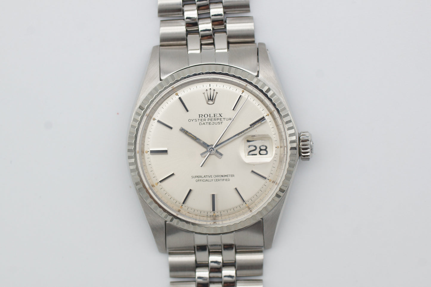 Rolex Datejust 36 1601 Silber 1970