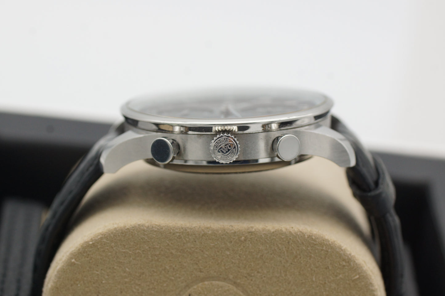 IWC Portugieser Chronograph IW371615 Grün Automatik Full-Set 2020