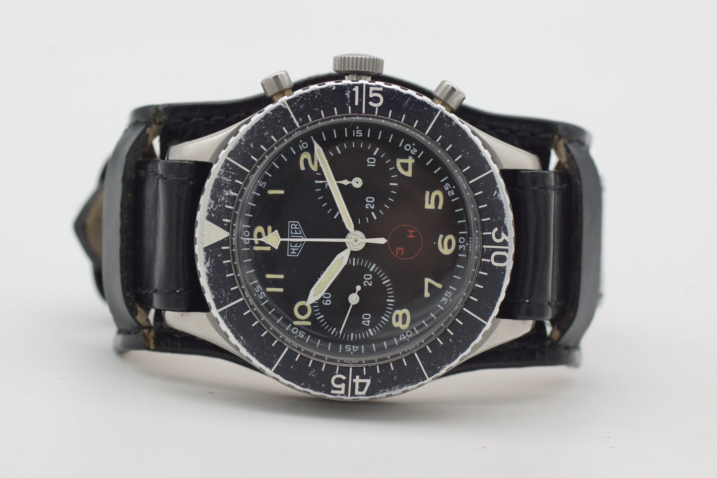 Heuer Bundeswehr Flyback 3H 43 1550SG