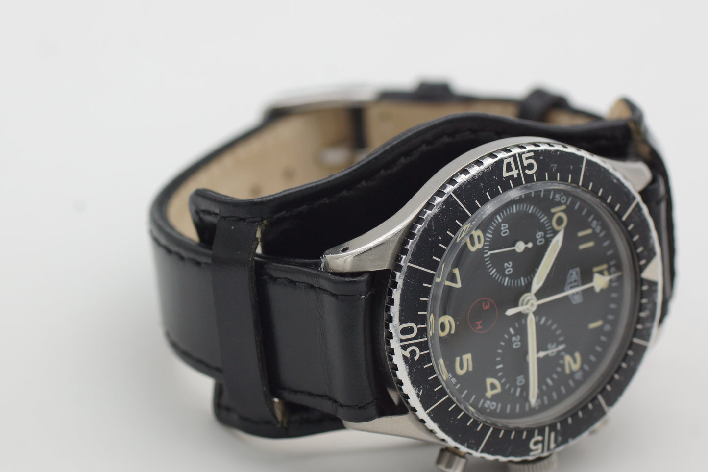 Heuer Bundeswehr Flyback 3H 43 1550SG