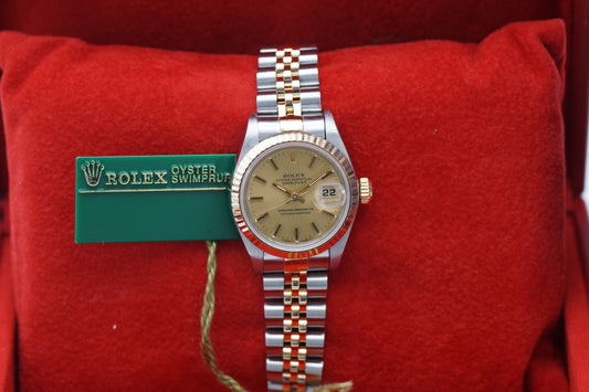 Rolex Lady-Datejust 26 Bicolor 69173 Full-Set Gold 1995