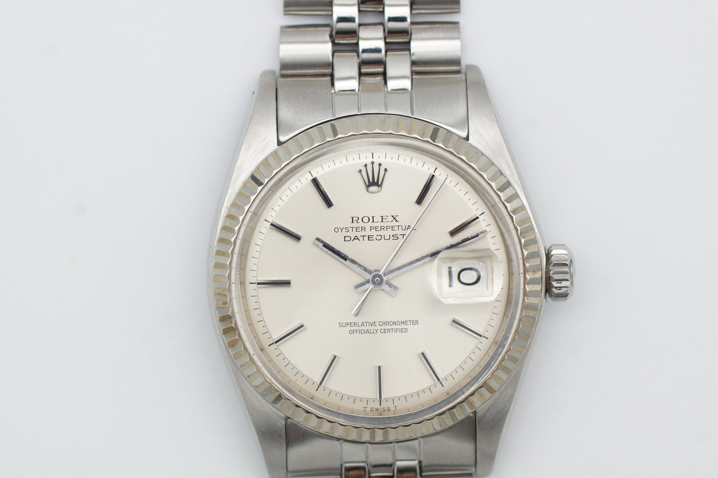 Rolex Datejust 36 1601 Silber 1972