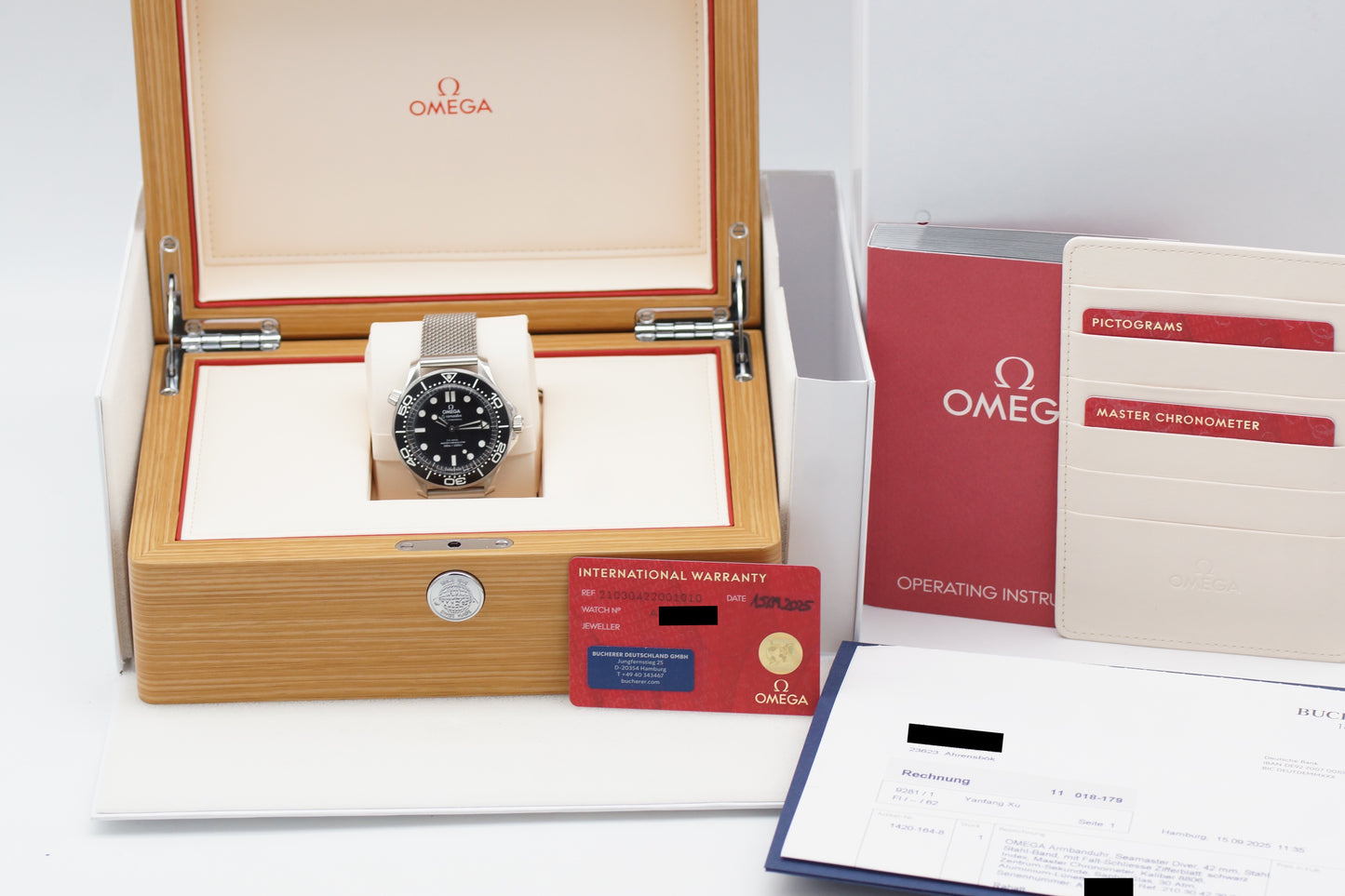 Omega Seamaster Diver 300M  212.30.41.20.01.010 NEU 2025