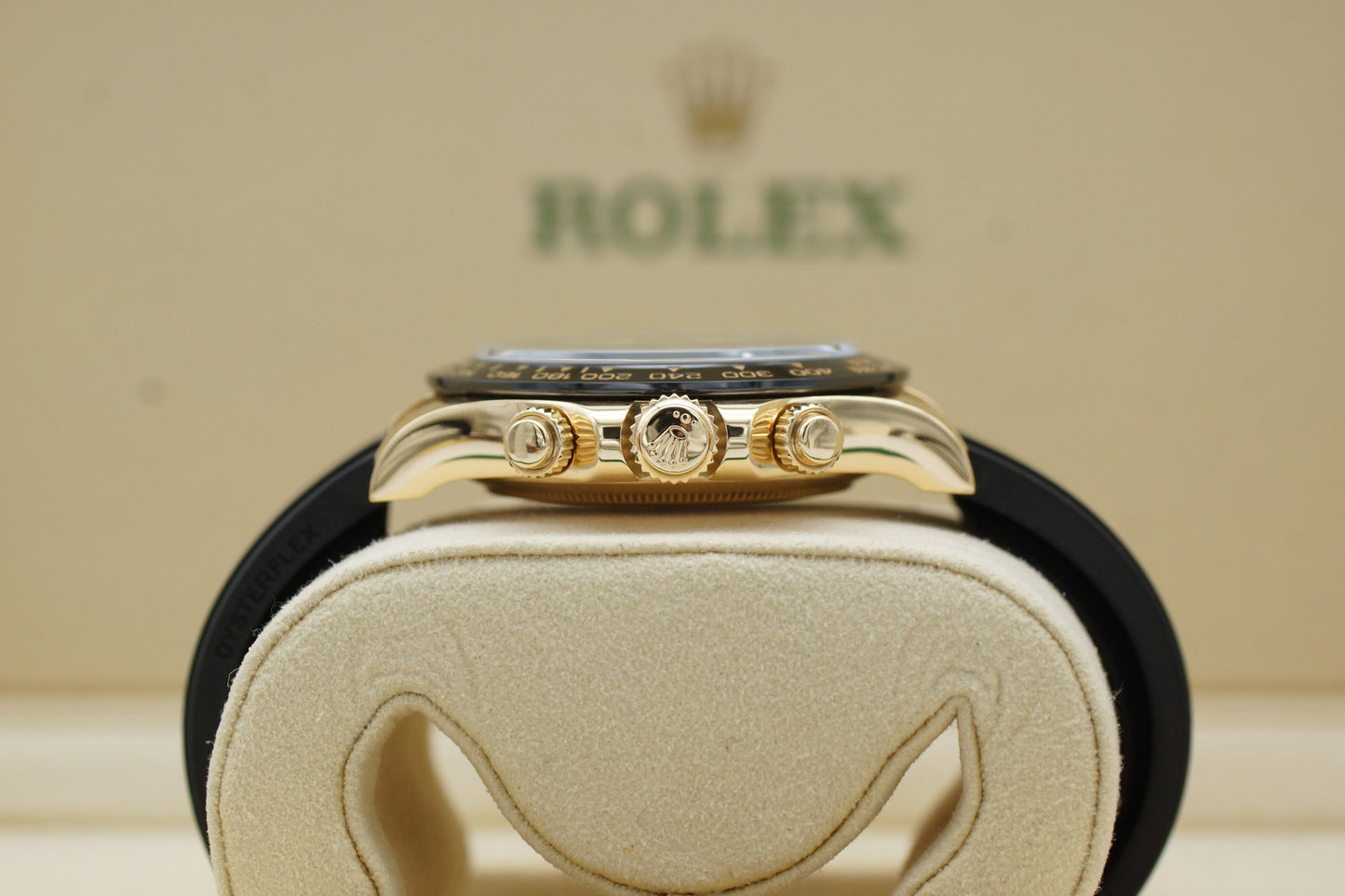 Rolex Cosmograph Daytona 116518LN Weiß Gelbgold 2022