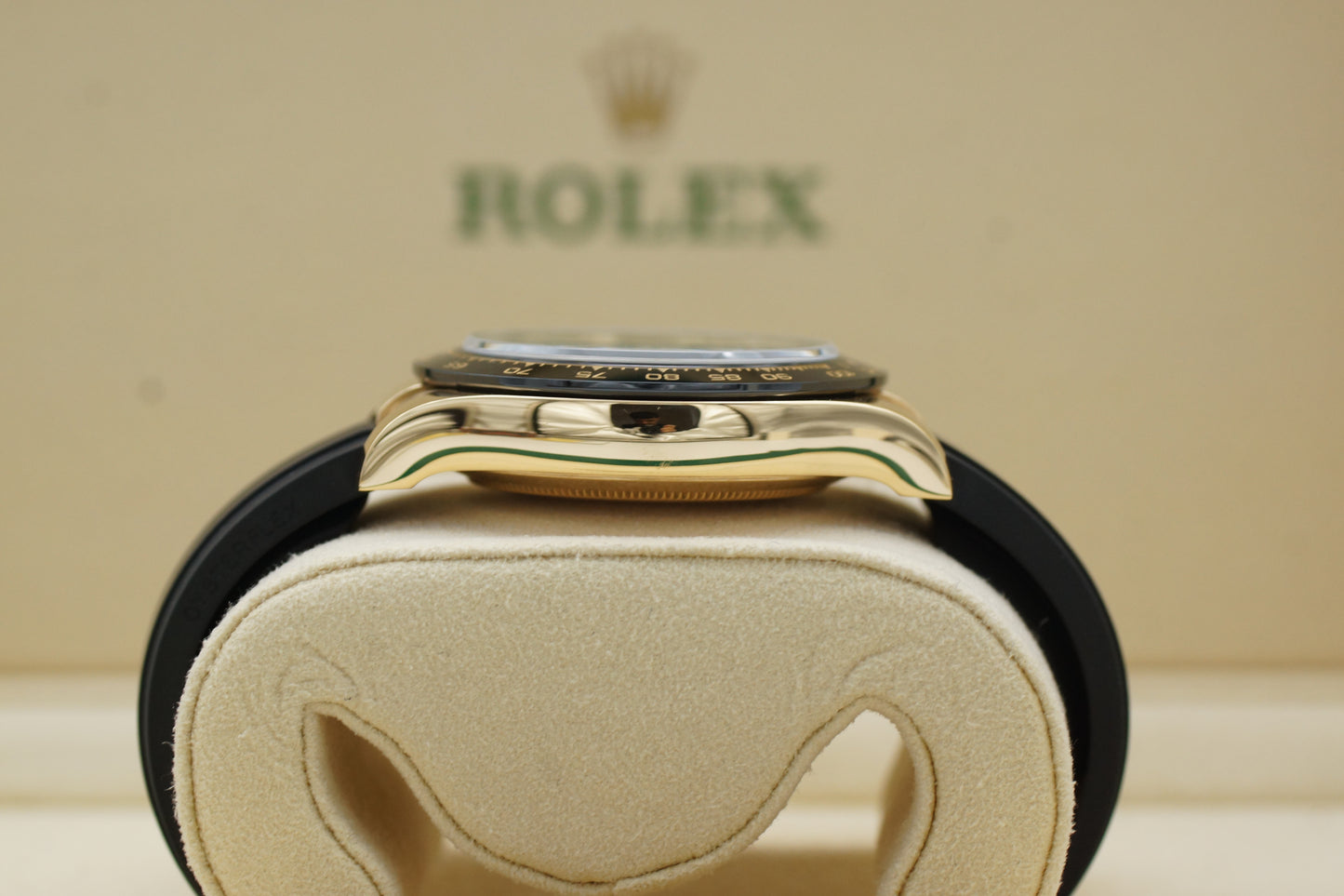 Rolex Cosmograph Daytona 116518LN Weiß Gelbgold 2022