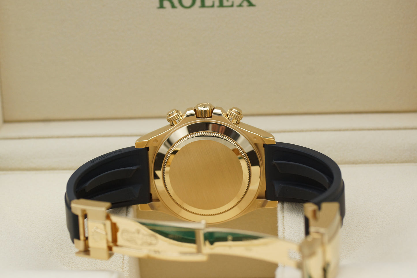 Rolex Cosmograph Daytona 116518LN Weiß Gelbgold 2022
