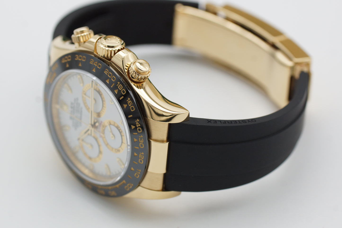 Rolex Cosmograph Daytona 116518LN Weiß Gelbgold 2022