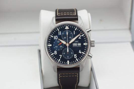 IWC Pilot Watch Chronograph IW377714 Box/Papiere 2019