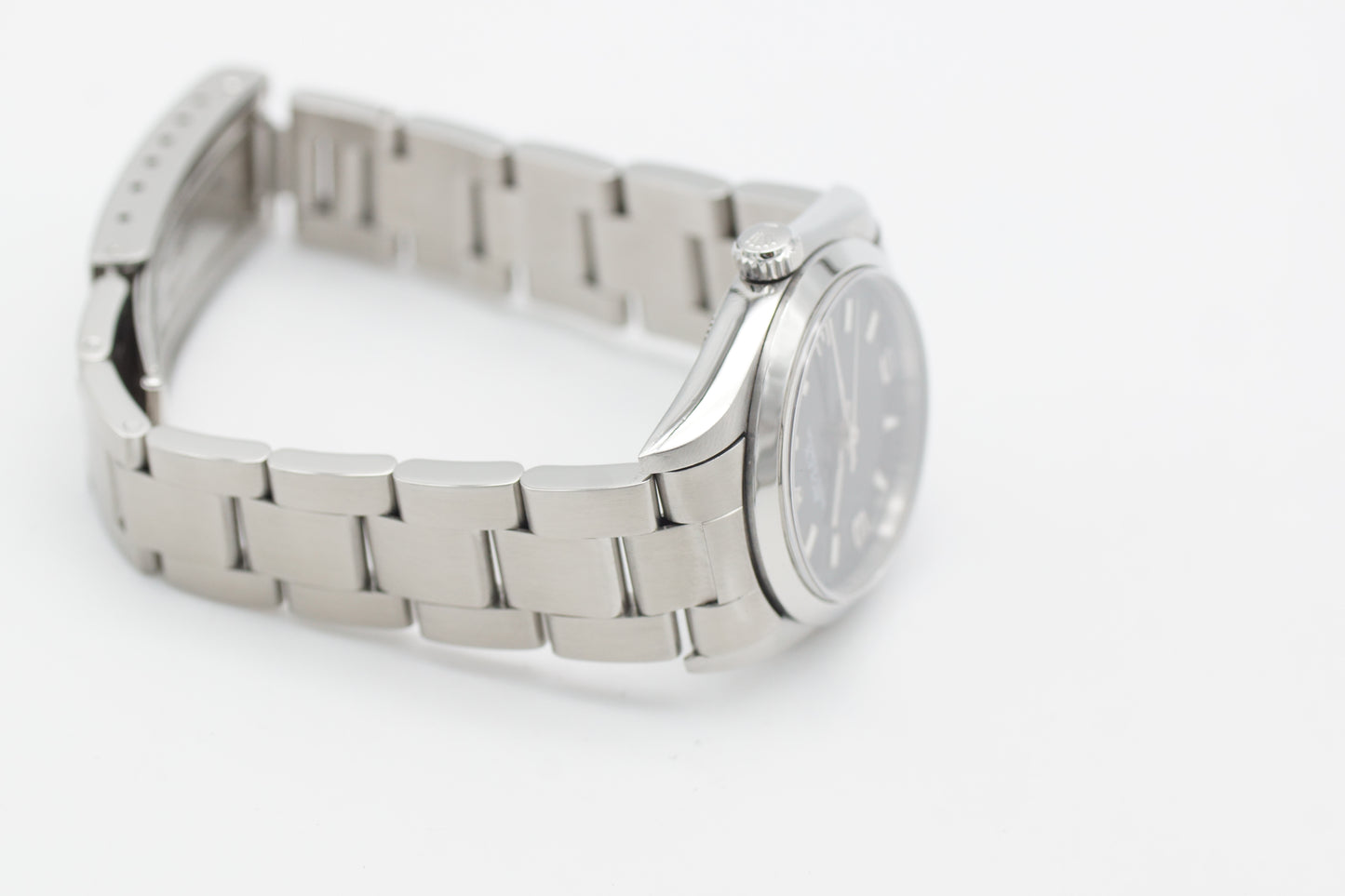 Rolex Oyster Perpetual 31 Schwarz 77080 Etui/Papiere 2003