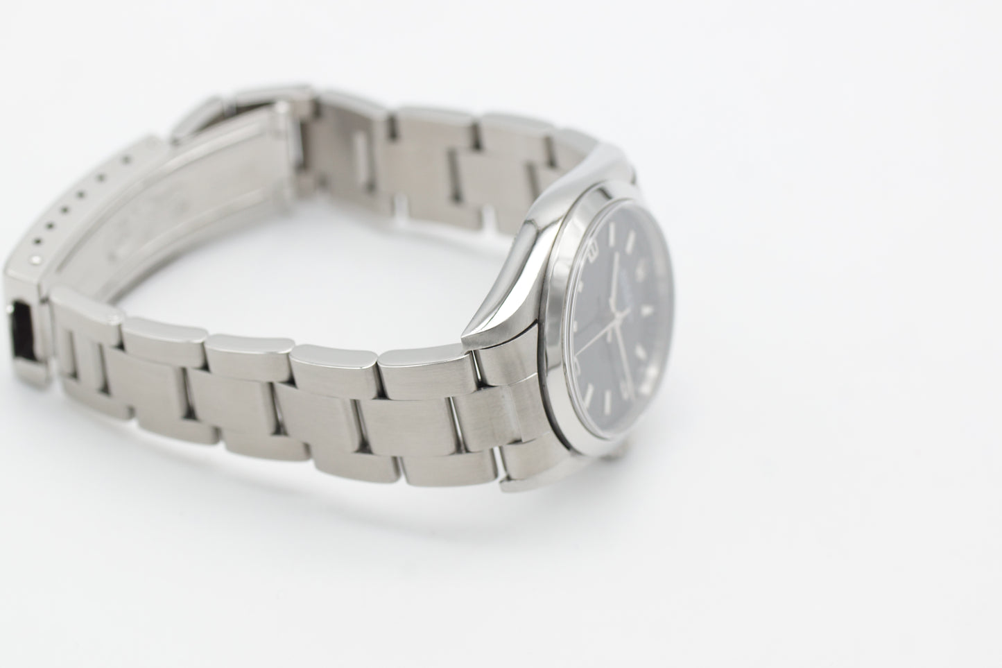 Rolex Oyster Perpetual 31 Schwarz 77080 Etui/Papiere 2003