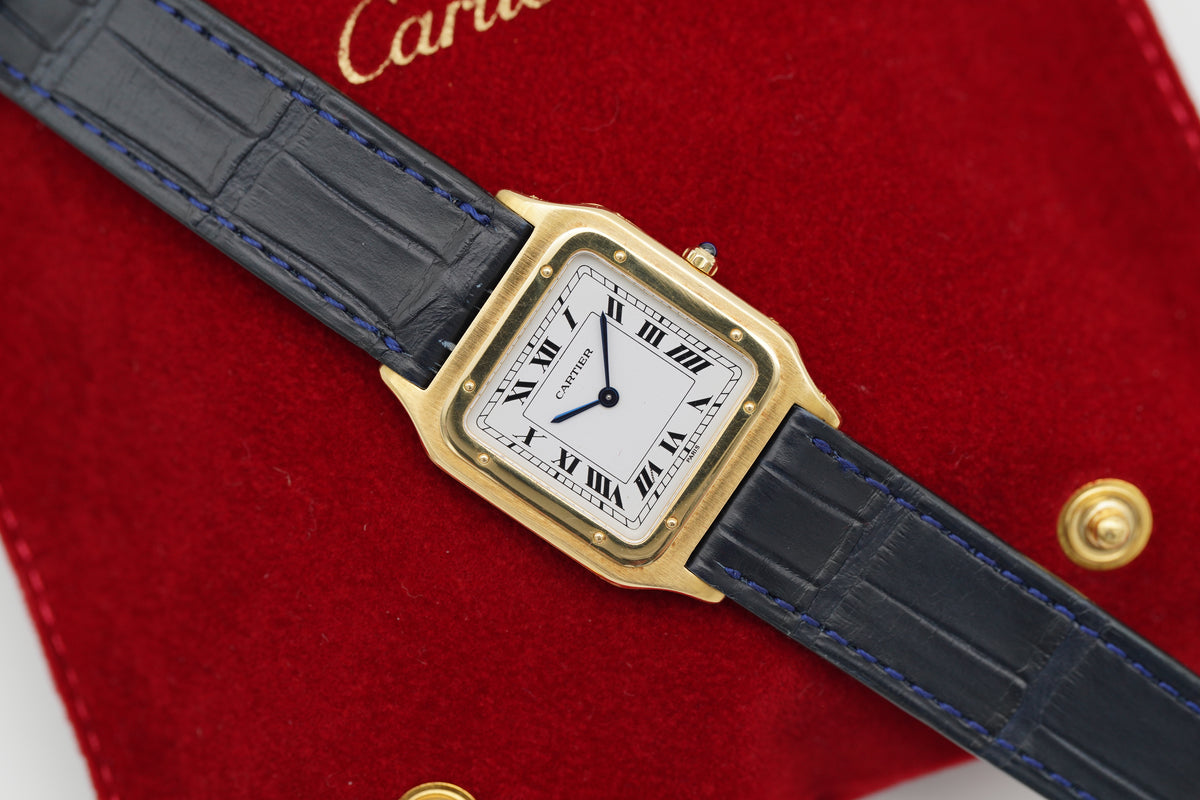 Cartier Santos Dumont 'Extra Plate' 18k Paris Dial 96054 Service 2026
