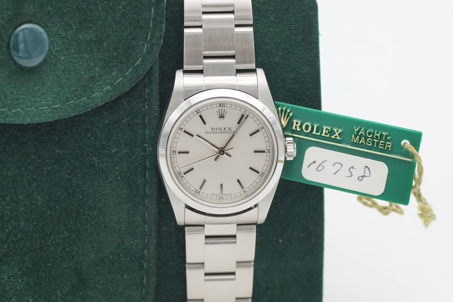 Rolex Oyster Perpetual 31 Silber 77080 2000 (LC100)