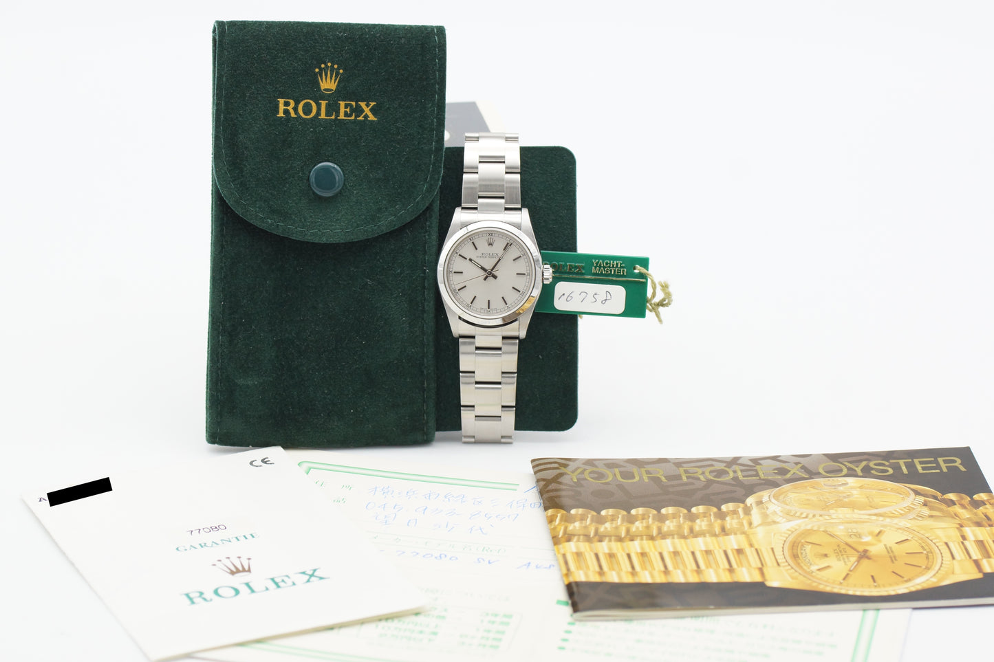 Rolex Oyster Perpetual 31 Silber 77080 2000 (LC100)