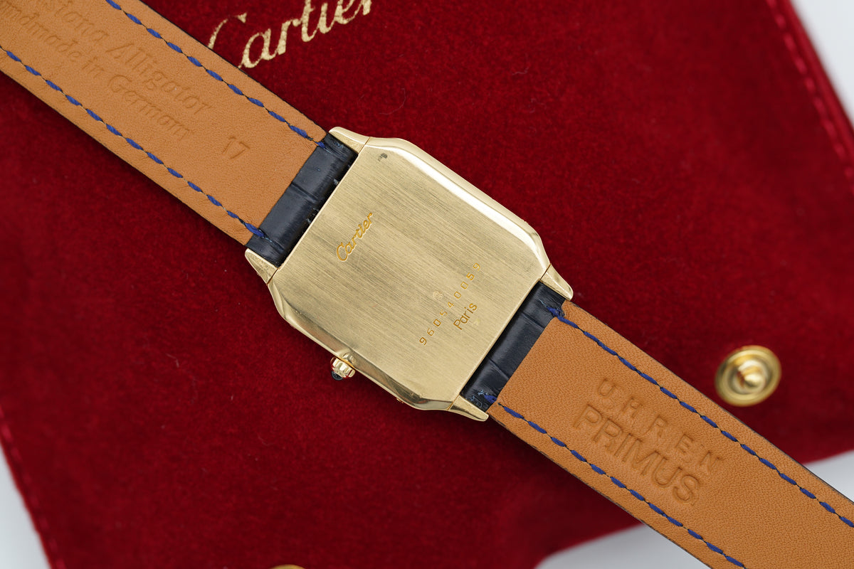 Cartier Santos Dumont 'Extra Plate' 18k Paris Dial 96054 Service 2026