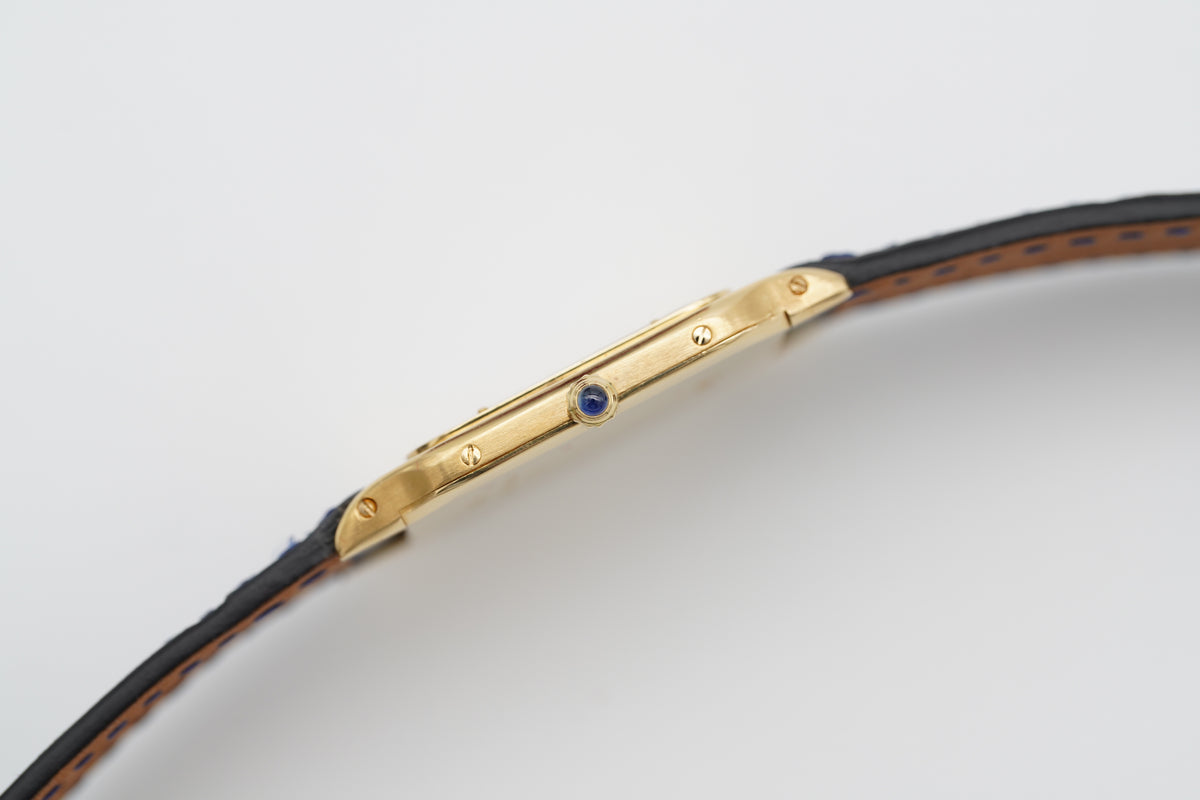Cartier Santos Dumont 'Extra Plate' 18k Paris Dial 96054 Service 2026