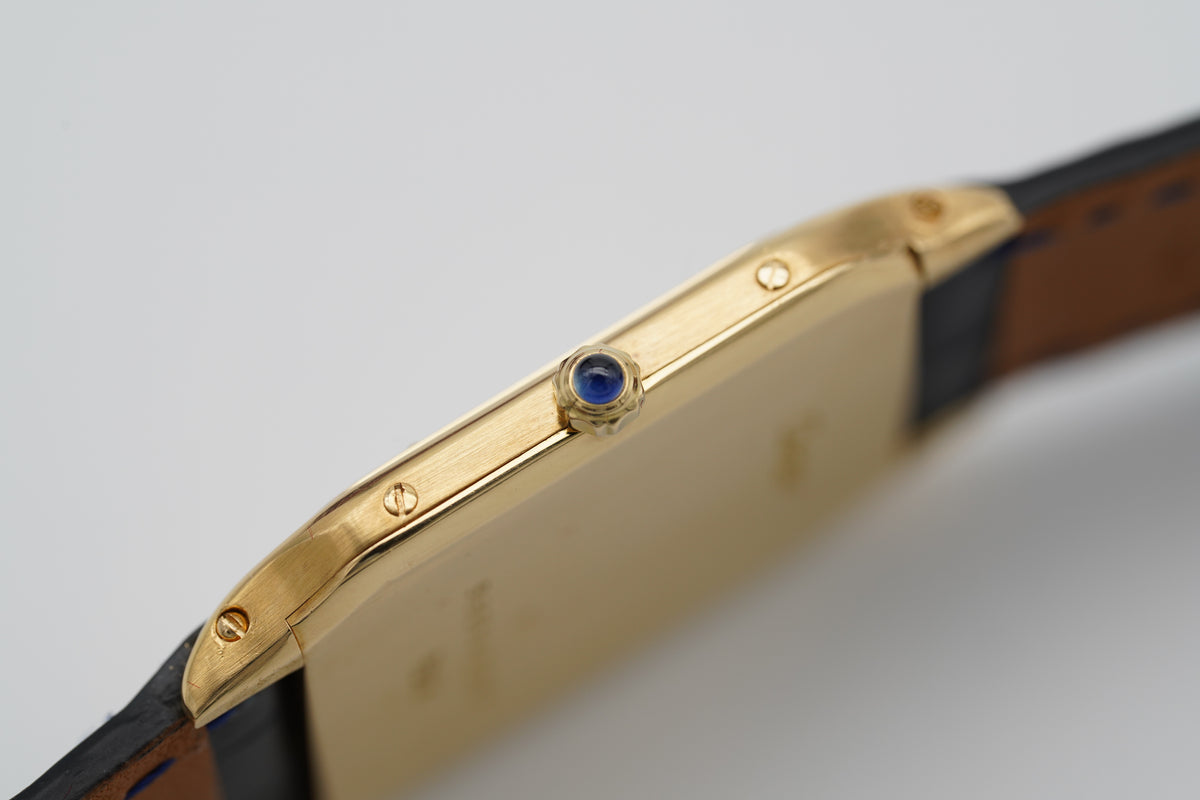 Cartier Santos Dumont 'Extra Plate' 18k Paris Dial 96054 Service 2026