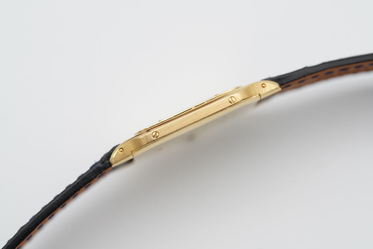 Cartier Santos Dumont 'Extra Plate' 18k Paris Dial 96054 Service 2026