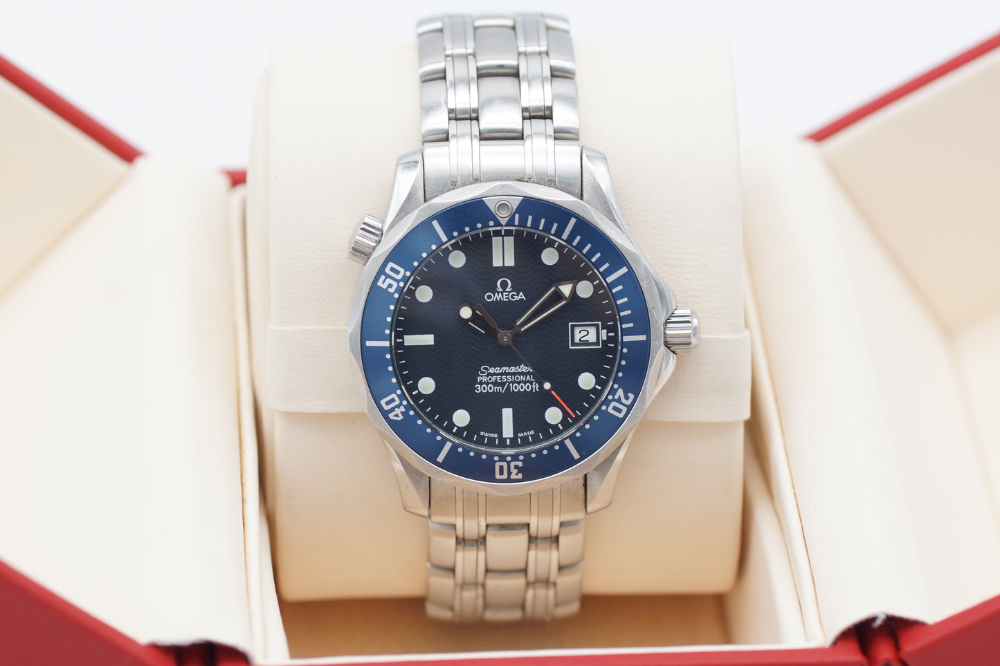Omega Seamaster Diver Midsize 300M 2561.80 Quarz Box/Papiere 1999