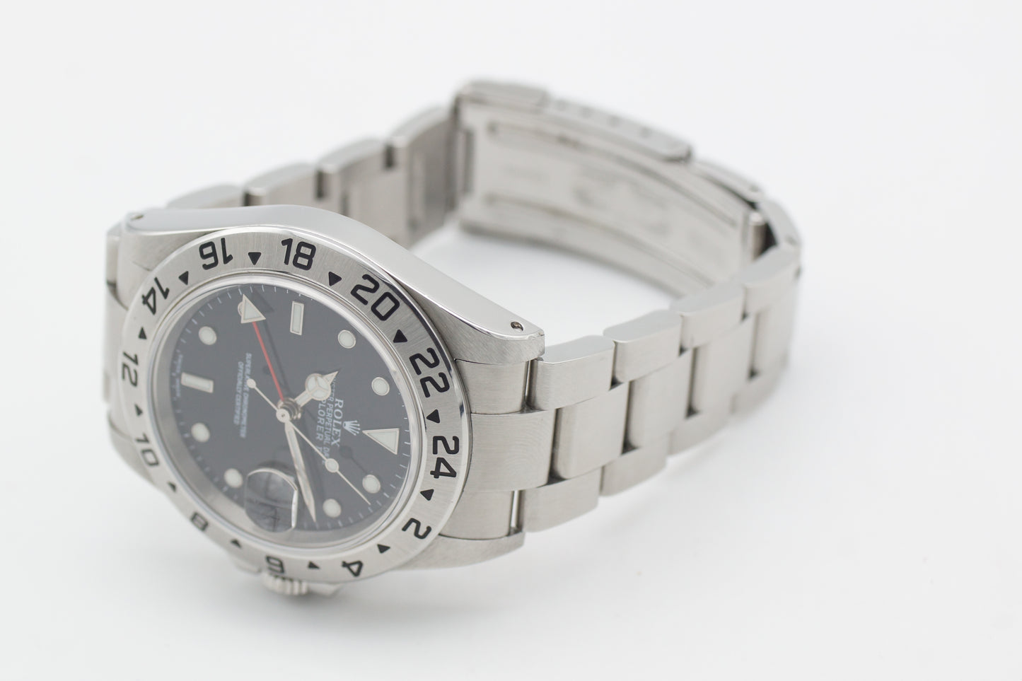 Rolex Explorer II 16570 Schwarz 40 mm Papiere 2003