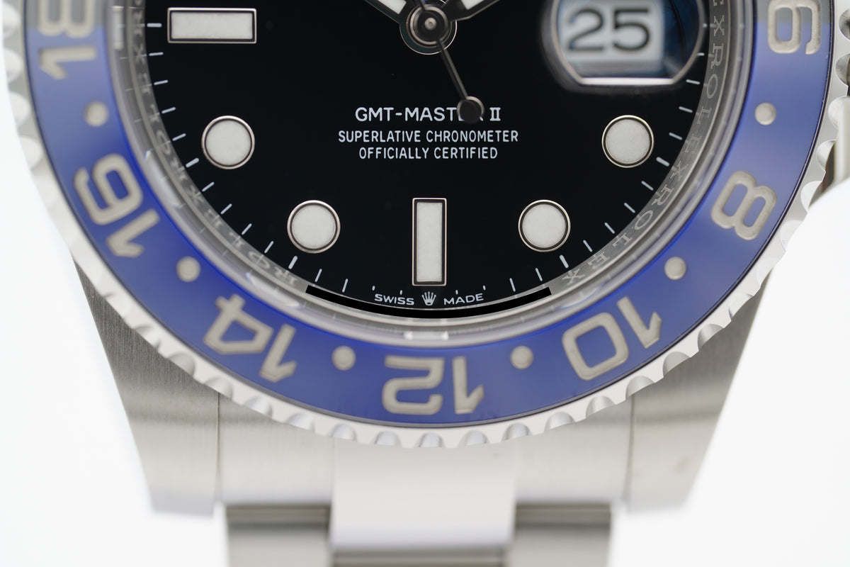 Rolex GMT-Master II Batman 126710BLNR Full-Set 2025