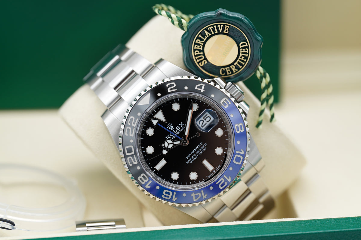Rolex GMT-Master II Batman 126710BLNR Full-Set 2025