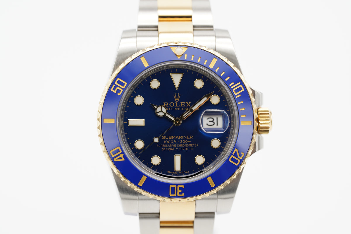 Rolex Submariner Date Stahl/Gold 116613LB Full-Set 2017