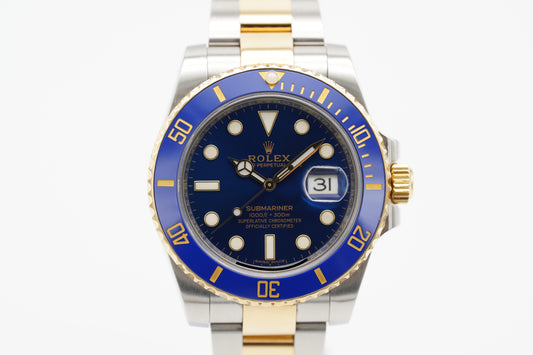 Rolex Submariner Date Stahl/Gold 116613LB Full-Set 2017