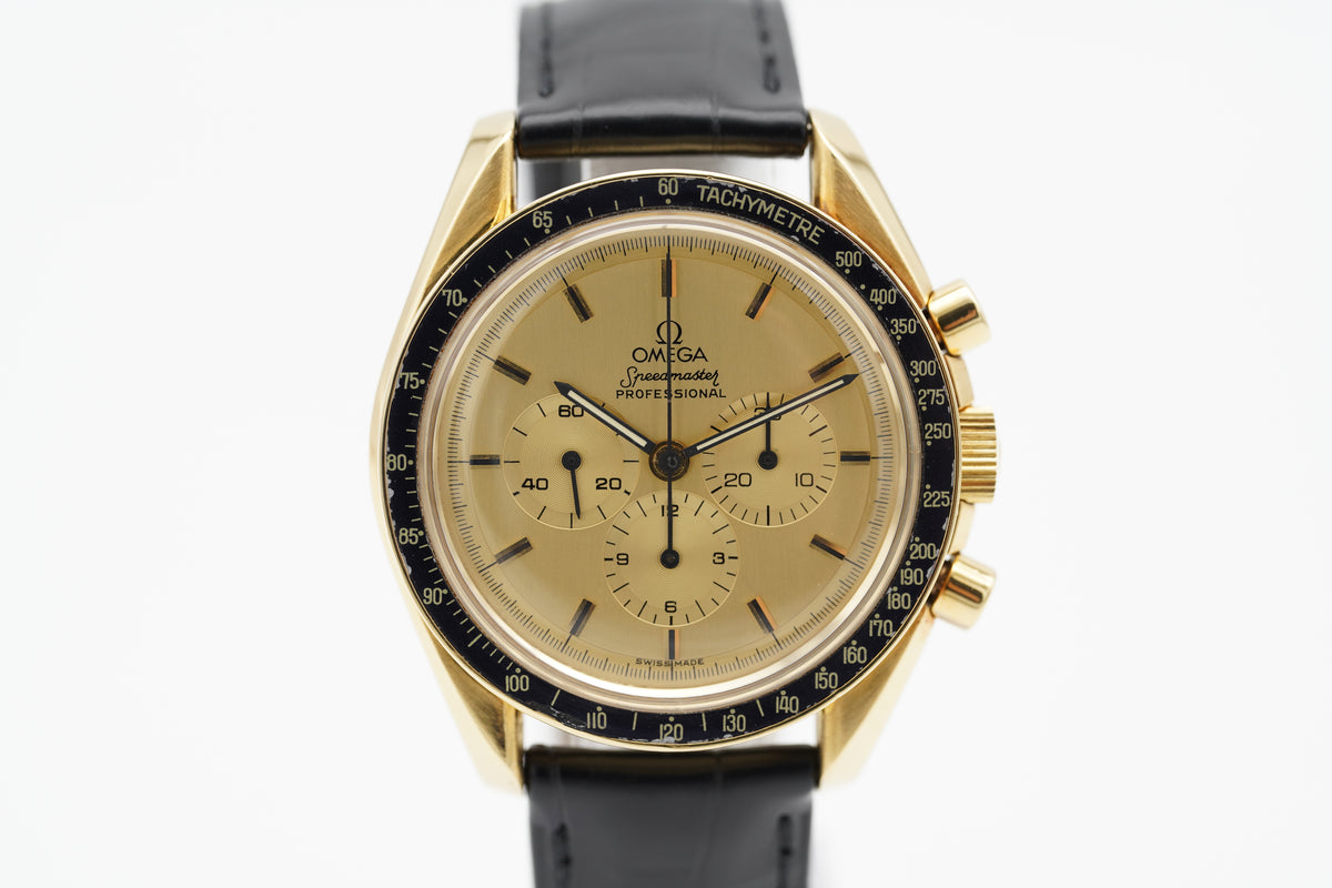 Omega Speedmaster Apollo 11 Gold 18k 145.00.39/BA.345.0802