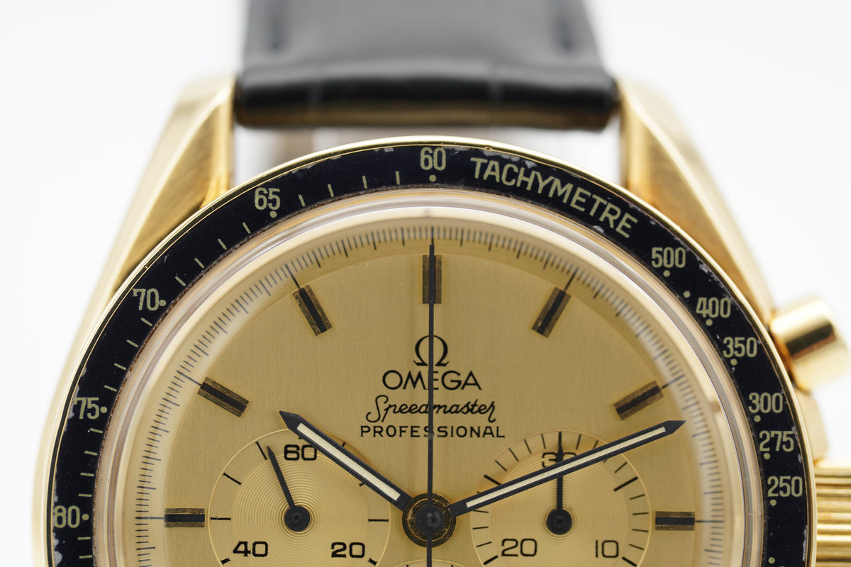 Omega Speedmaster Apollo 11 Gold 18k 145.00.39/BA.345.0802