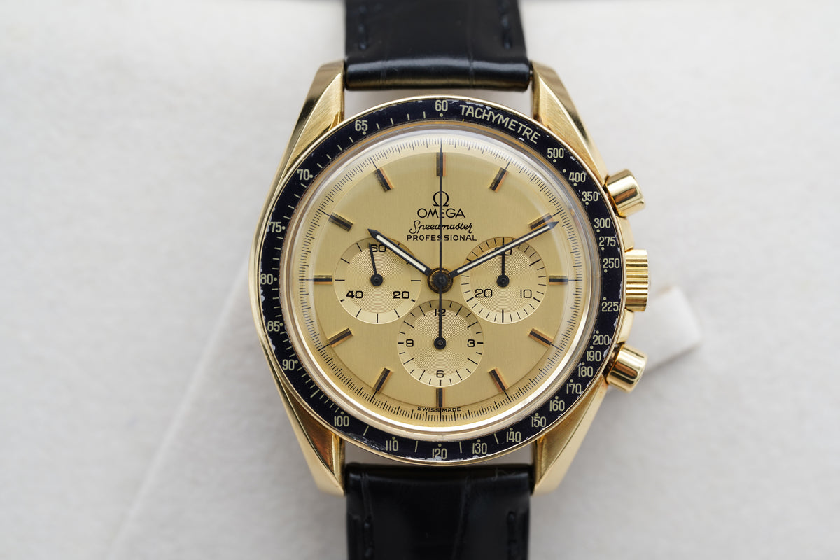 Omega Speedmaster Apollo 11 Gold 18k 145.00.39/BA.345.0802