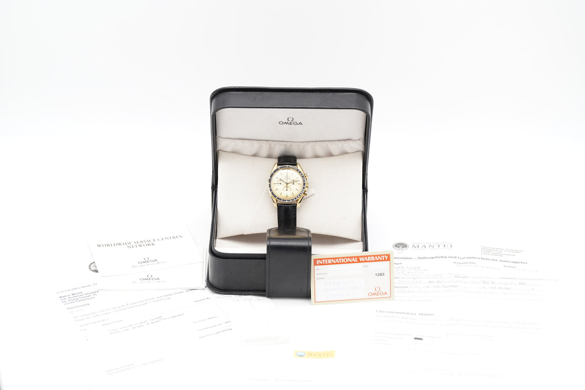 Omega Speedmaster Apollo 11 Gold 18k 145.00.39/BA.345.0802