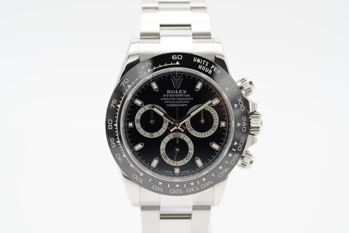 Rolex Cosmograph Daytona 116500LN Schwarz Keramik 2018