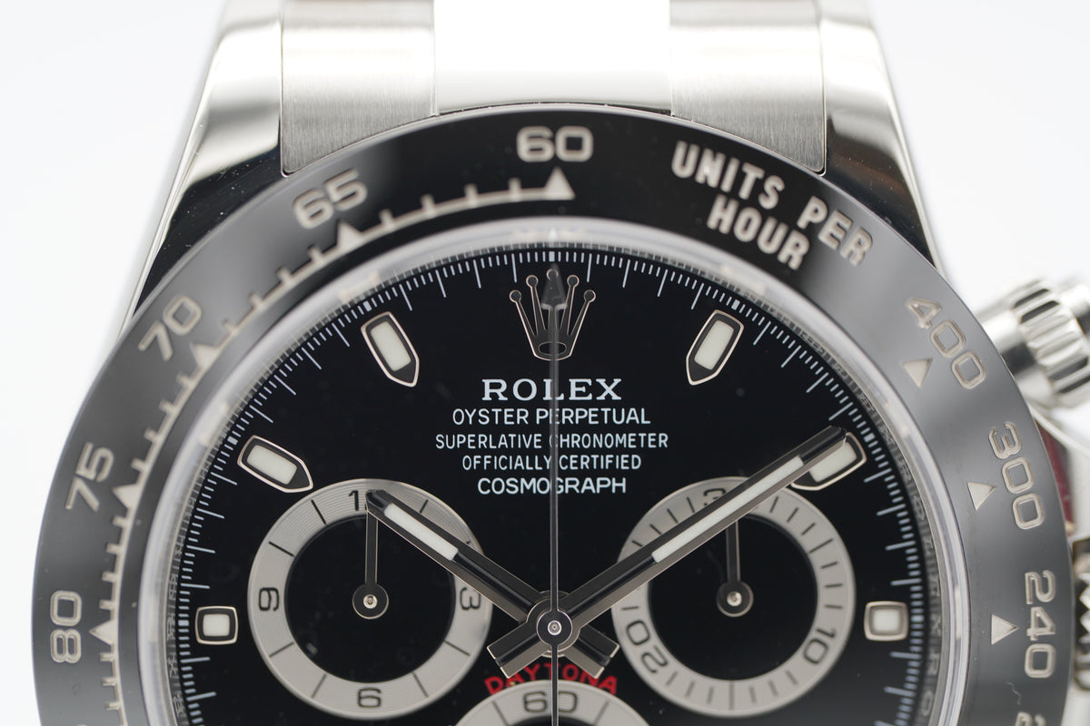 Rolex Cosmograph Daytona 116500LN Schwarz Keramik 2018