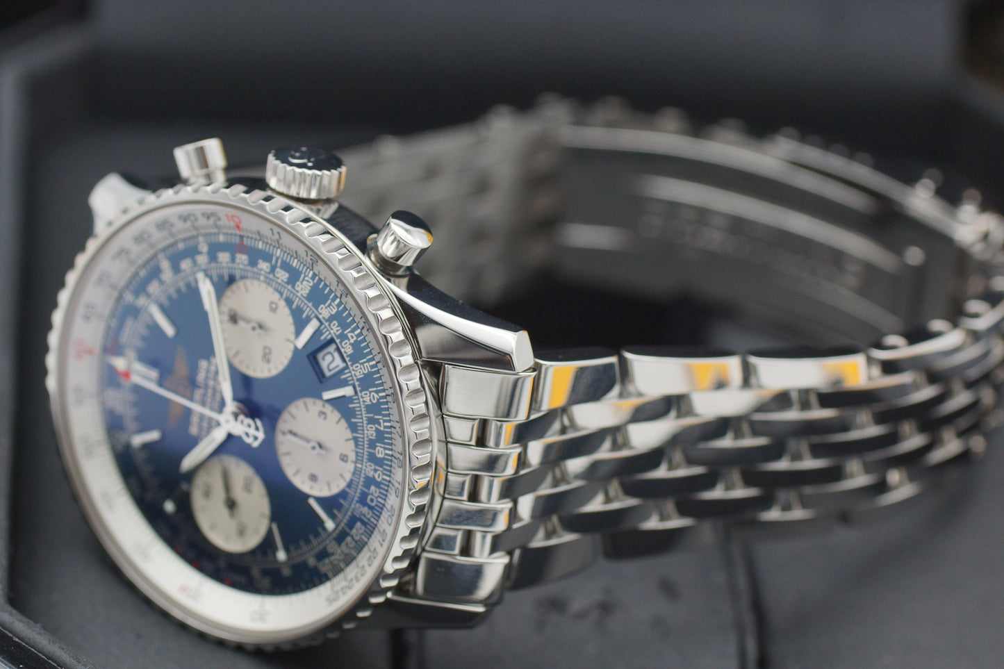 Breitling Navitimer 42 A23322 Blau Box/Booklets 2006