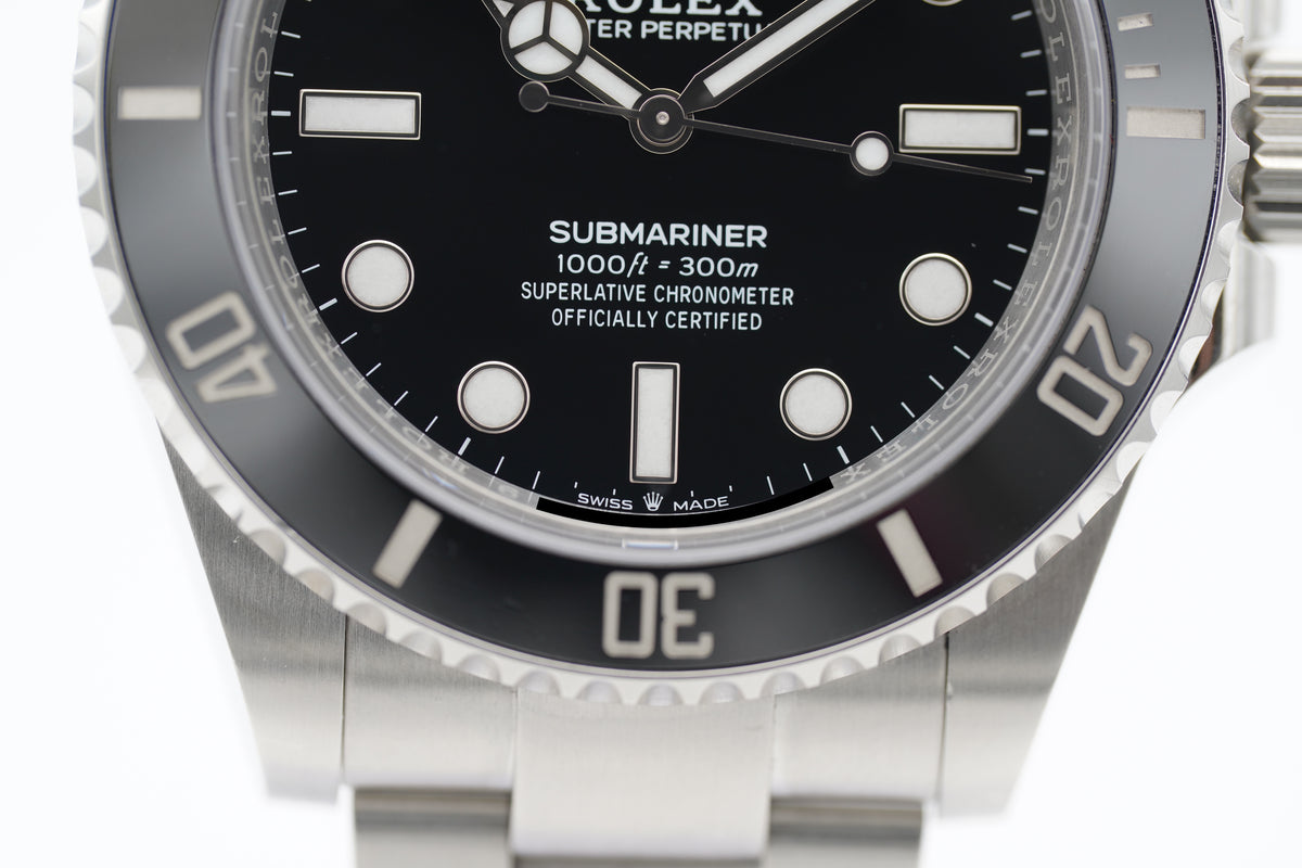 Rolex Submariner No-Date 124060 Full-Set 2024