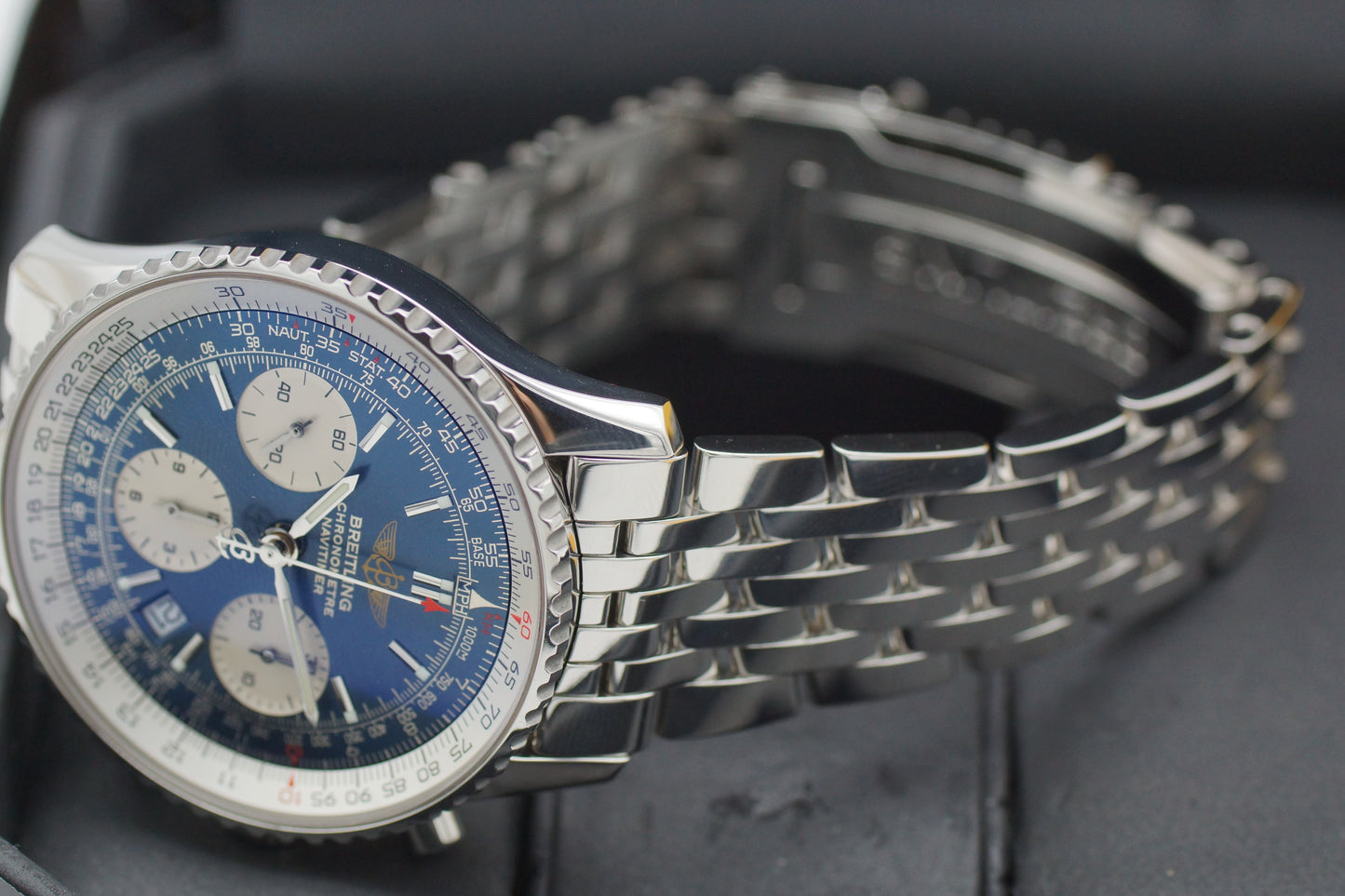 Breitling Navitimer 42 A23322 Blau Box/Booklets 2006