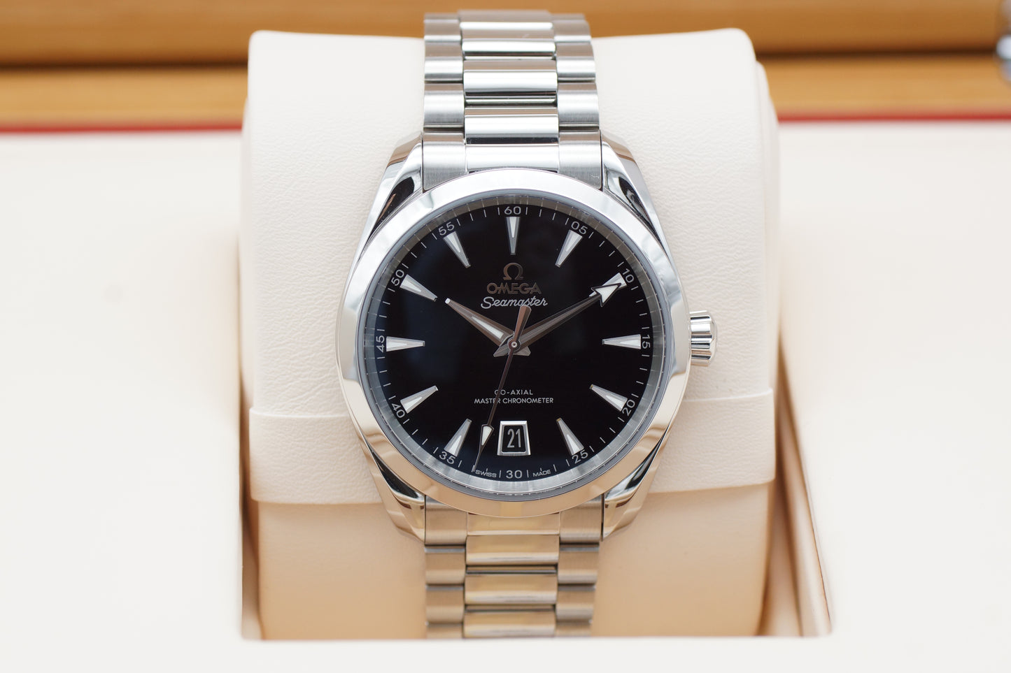 Omega Seamaster Aqua Terra Mm Schwarz Full-Set 2025