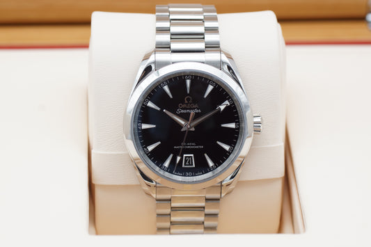 Omega Seamaster Aqua Terra Mm Schwarz Full-Set 2025