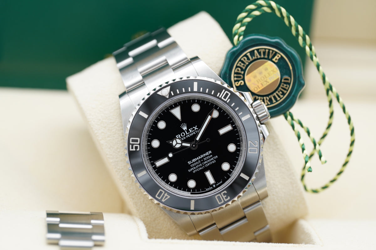 Rolex Submariner No-Date 124060 Full-Set 2024